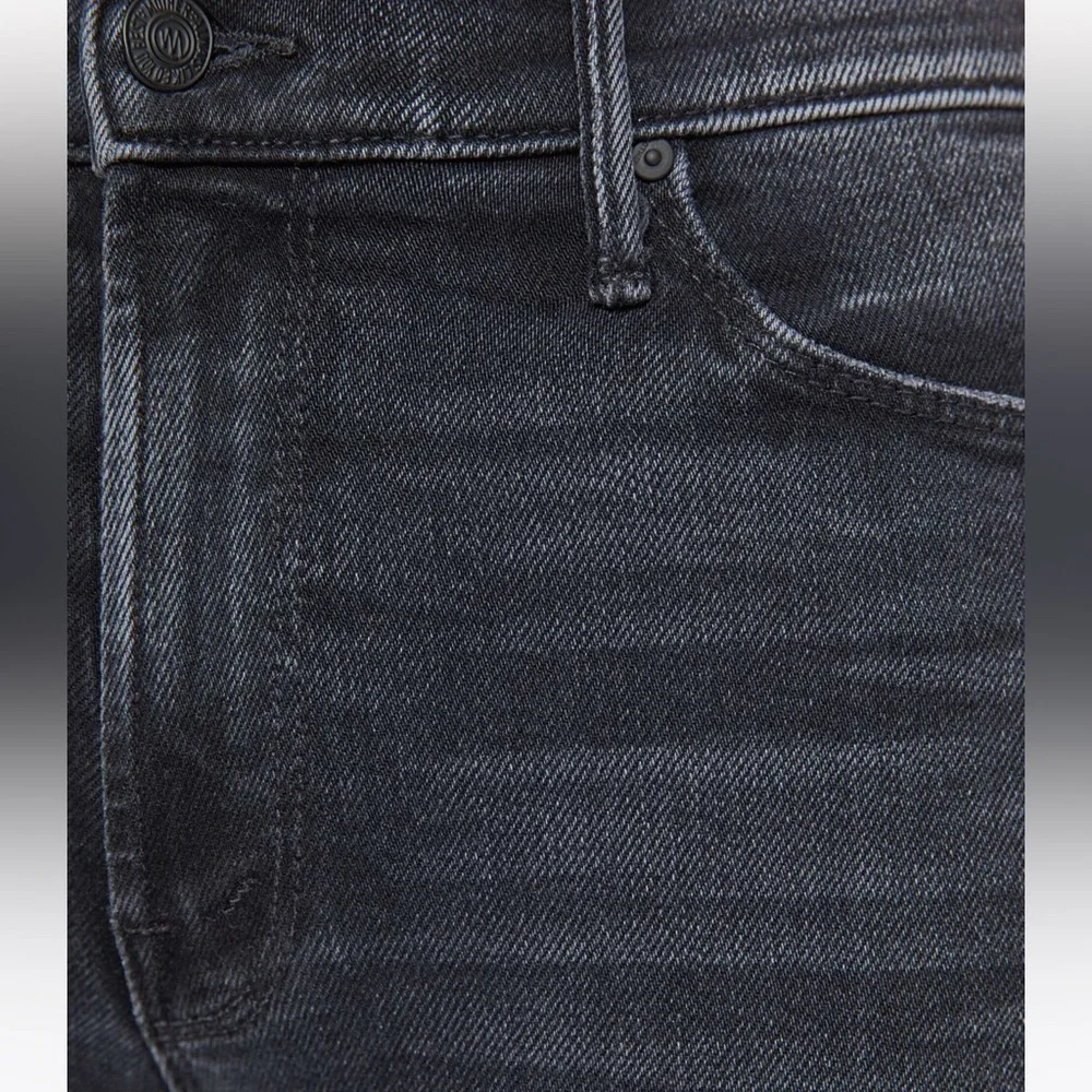 Mother the midrise dazzler flood size 24 black - Picture 5 of 7